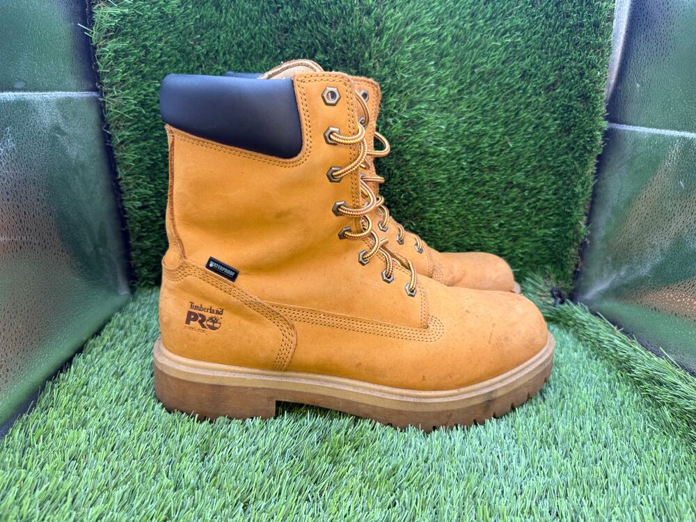 Timberland Direct Attach TB126002713 Combat Boot Mens 12 Brown Leather Steel Toe